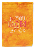 I Love you Mom Garden Flag Mailbox Decorative Yard Banner Outside Patio Artwork for Flower Beds, Garden Size, Multicolor