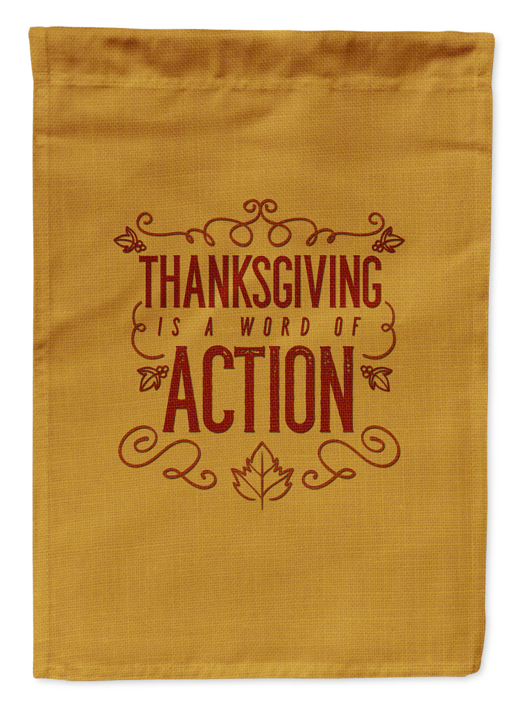 Thanksgiving is Action Garden Flag Mailbox Decorative Yard Banner Outside Patio Artwork for Flower Beds, Garden Size, Multicolor