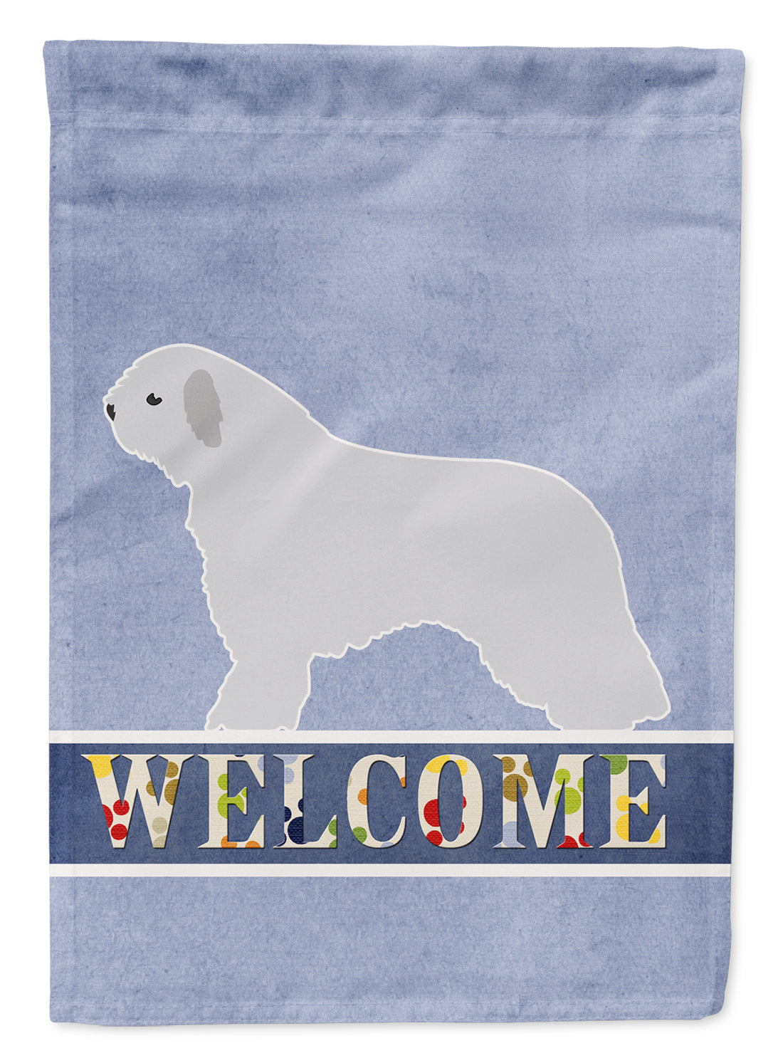 Spanish Water Dog Welcome Garden Flag Mailbox Decorative Yard Banner Outside Patio Artwork for Flower Beds, Garden Size, Multicolor
