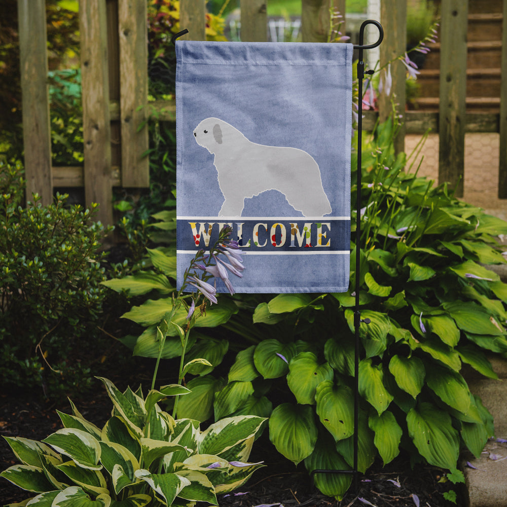 Spanish Water Dog Welcome Garden Flag Mailbox Decorative Yard Banner Outside Patio Artwork for Flower Beds, Garden Size, Multicolor