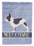 French Bulldog Welcome Garden Flag Mailbox Decorative Yard Banner Outside Patio Artwork for Flower Beds, Garden Size, Multicolor