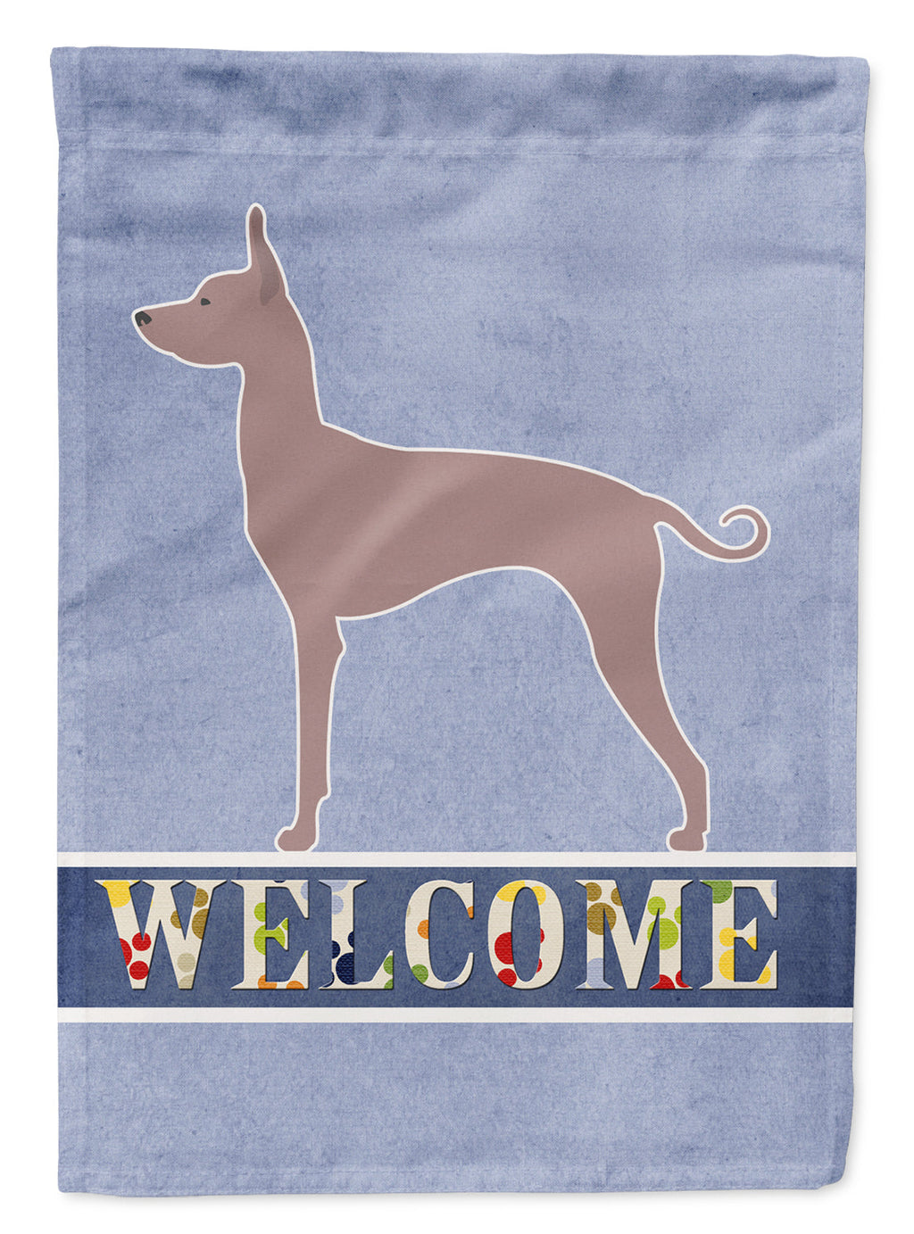 Dogo Argentino Welcome Garden Flag Mailbox Decorative Yard Banner Outside Patio Artwork for Flower Beds, Garden Size, Multicolor