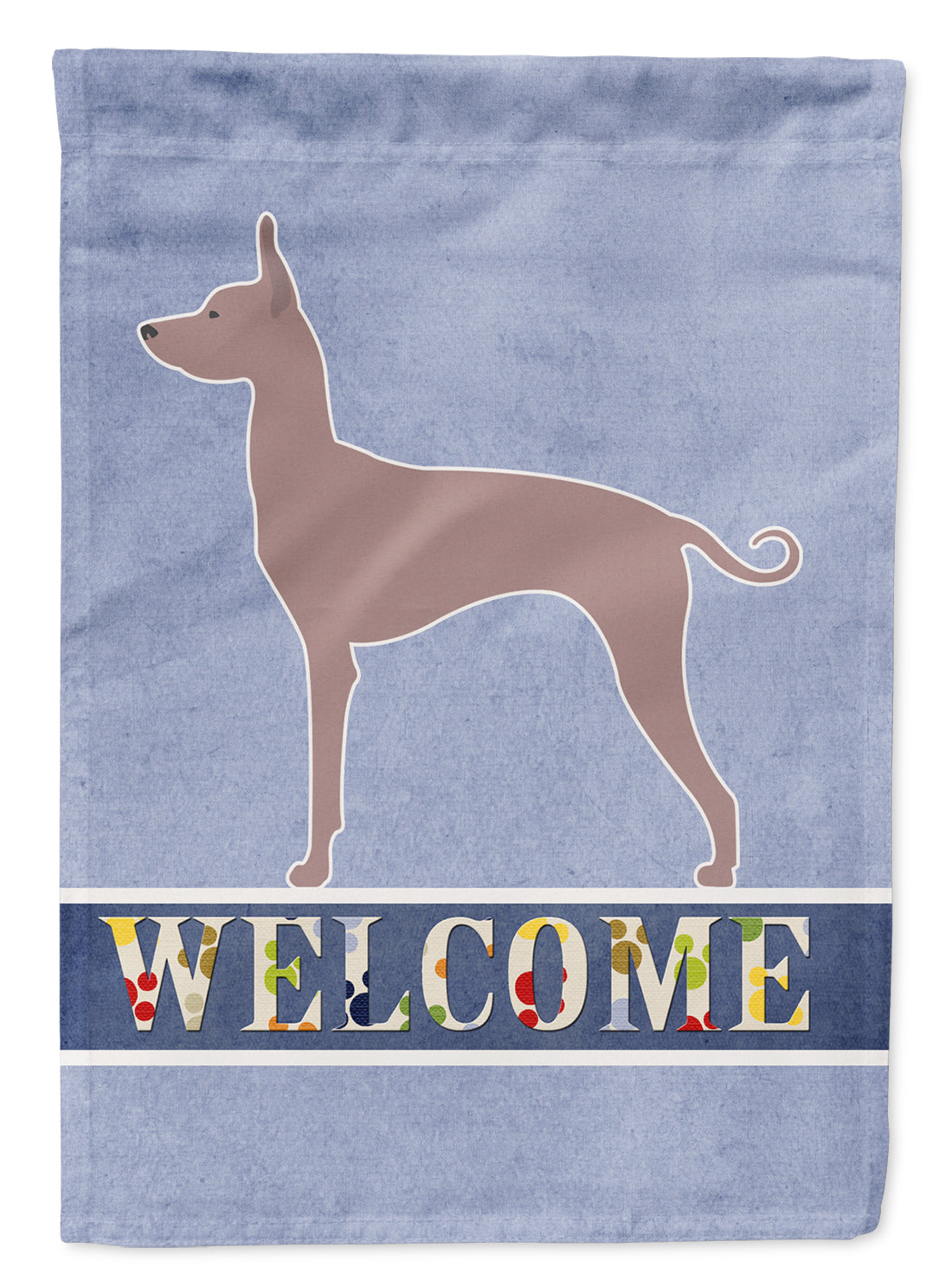 Dogo Argentino Welcome Garden Flag Mailbox Decorative Yard Banner Outside Patio Artwork for Flower Beds, Garden Size, Multicolor