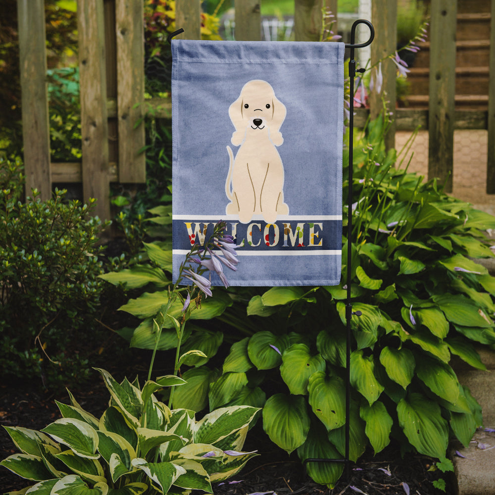 Bedlington Terrier Sandy Welcome Garden Flag Mailbox Decorative Yard Banner Outside Patio Artwork for Flower Beds, Garden Size, Multicolor
