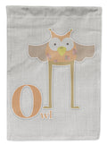 Alphabet O for Owl Garden Flag Mailbox Decorative Yard Banner Outside Patio Artwork for Flower Beds, Garden Size, Multicolor