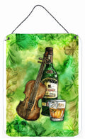 Irish Whiskey and Music Wall or Door Hanging Prints BB5766DS1216