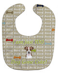 Too Cute Jack Russell Terrier Baby Bib BB5771BIB