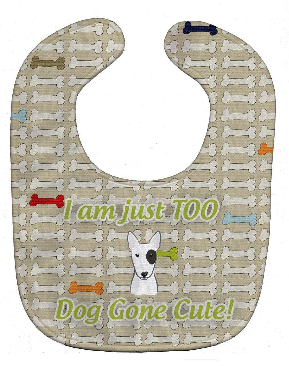 Too Cute Bull Terrier Baby Bib BB5778BIB
