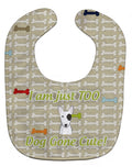 Too Cute Bull Terrier Baby Bib BB5778BIB