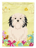 Easter Eggs Lowchen Garden Flag Mailbox Decorative Yard Banner Outside Patio Artwork for Flower Beds, Garden Size, Multicolor