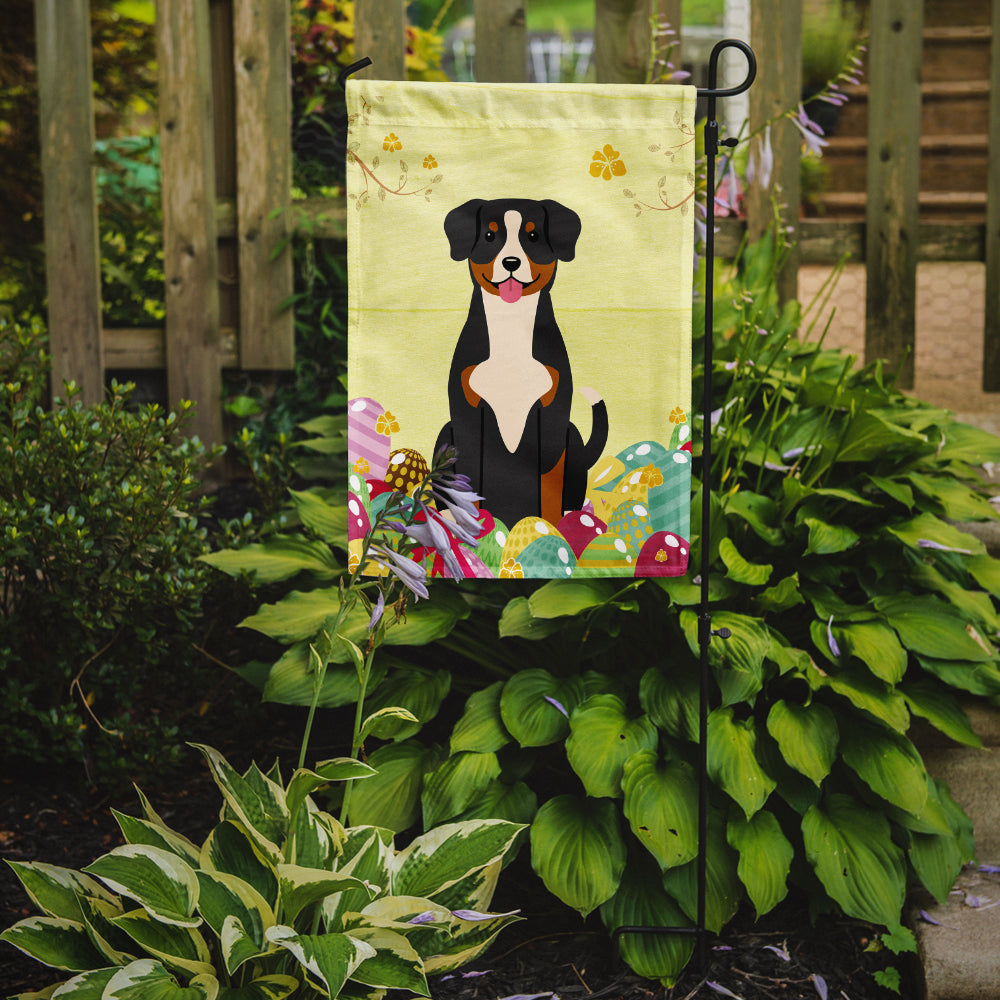 Easter Eggs Entlebucher Garden Flag Mailbox Decorative Yard Banner Outside Patio Artwork for Flower Beds, Garden Size, Multicolor