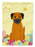 Easter Eggs Border Terrier Garden Flag Mailbox Decorative Yard Banner Outside Patio Artwork for Flower Beds, Garden Size, Multicolor