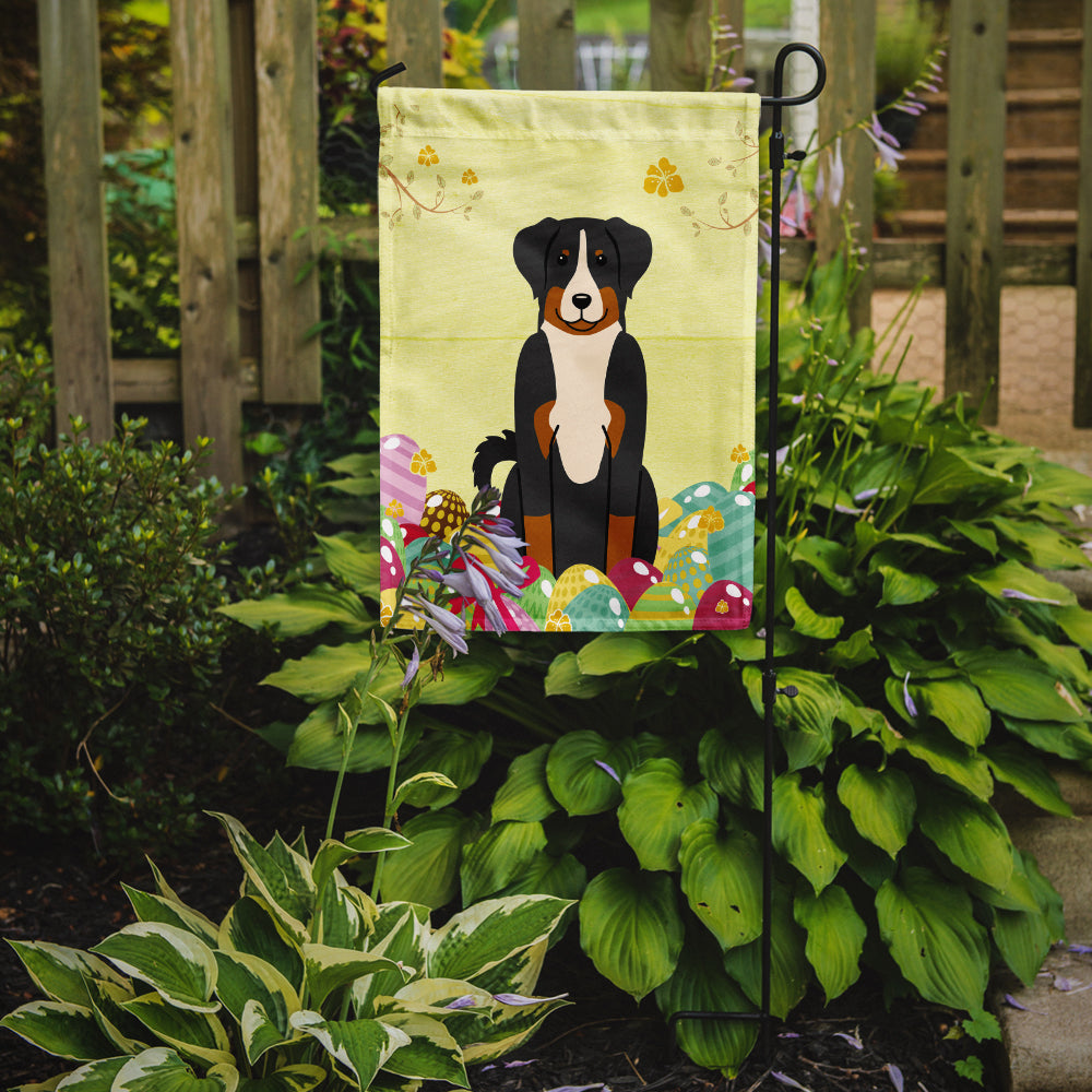 Easter Eggs Appenzeller Sennenhund Garden Flag Mailbox Decorative Yard Banner Outside Patio Artwork for Flower Beds, Garden Size, Multicolor