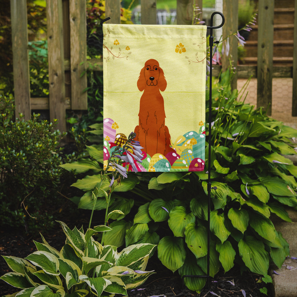 Easter Eggs Irish Setter Garden Flag Mailbox Decorative Yard Banner Outside Patio Artwork for Flower Beds, Garden Size, Multicolor