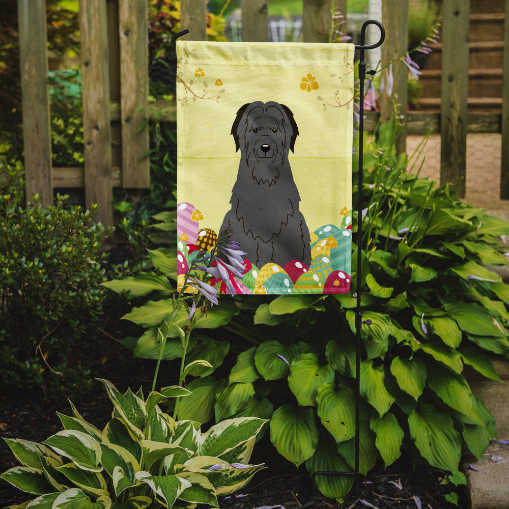 Easter Eggs Briard Black Garden Flag Mailbox Decorative Yard Banner Outside Patio Artwork for Flower Beds, Garden Size, Multicolor