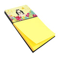Easter Eggs Shih Tzu Black White Watercolor Sticky Note Holder Refillable Dispenser Desk Accessory 3x3 Pad Gift