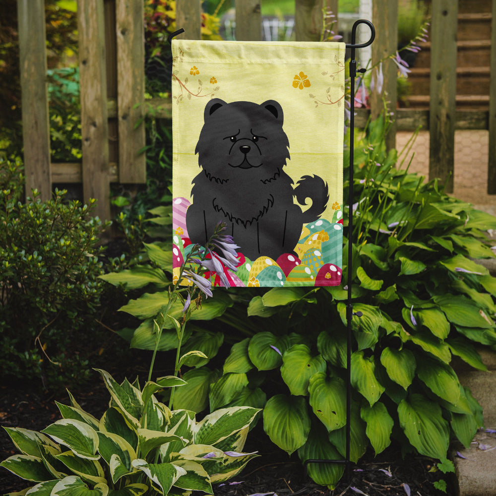 Easter Eggs Chow Chow Black Garden Flag Mailbox Decorative Yard Banner Outside Patio Artwork for Flower Beds, Garden Size, Multicolor