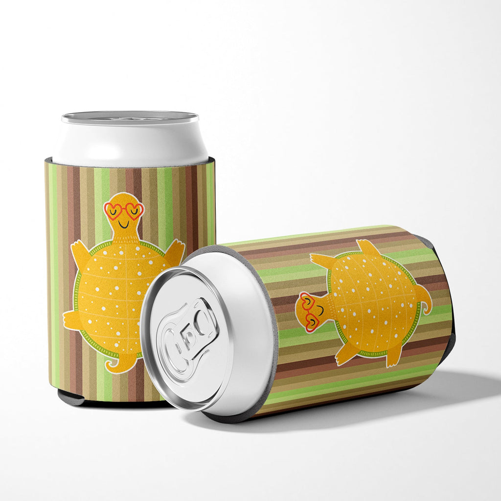 Turtle Can or Bottle Hugger Cooler Sleeve for Standard 12 oz Cans, Insulated Foam Beer & Soda Can Hugger Reusable