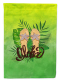 Aloha Flip Flops Garden Flag Mailbox Decorative Yard Banner Outside Patio Artwork for Flower Beds, Garden Size, Multicolor