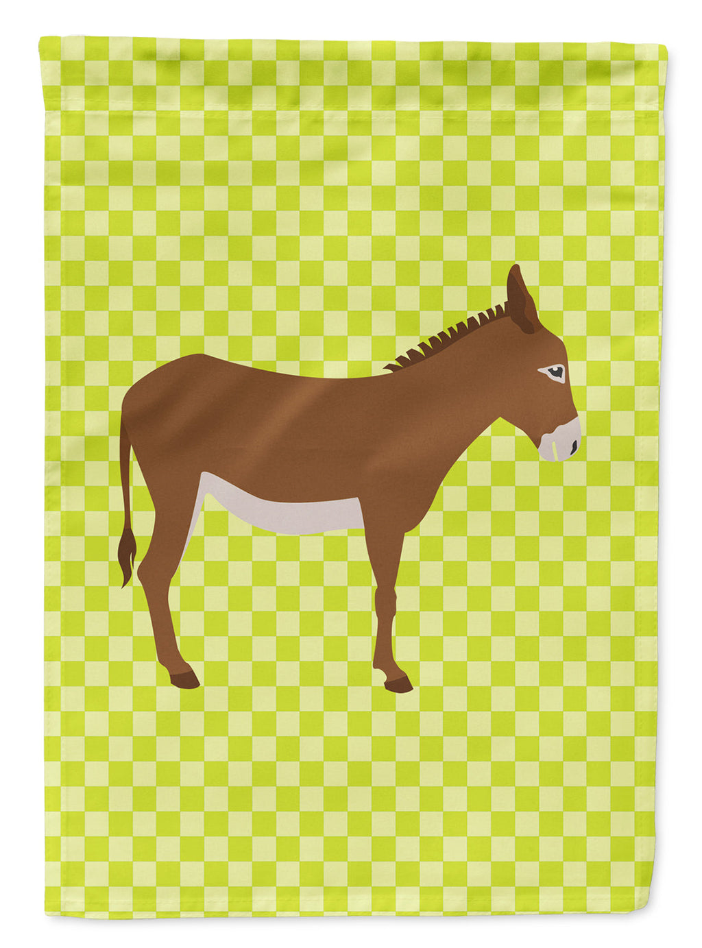 Cotentin Donkey Green Garden Flag Mailbox Decorative Yard Banner Outside Patio Artwork for Flower Beds, Garden Size, Multicolor