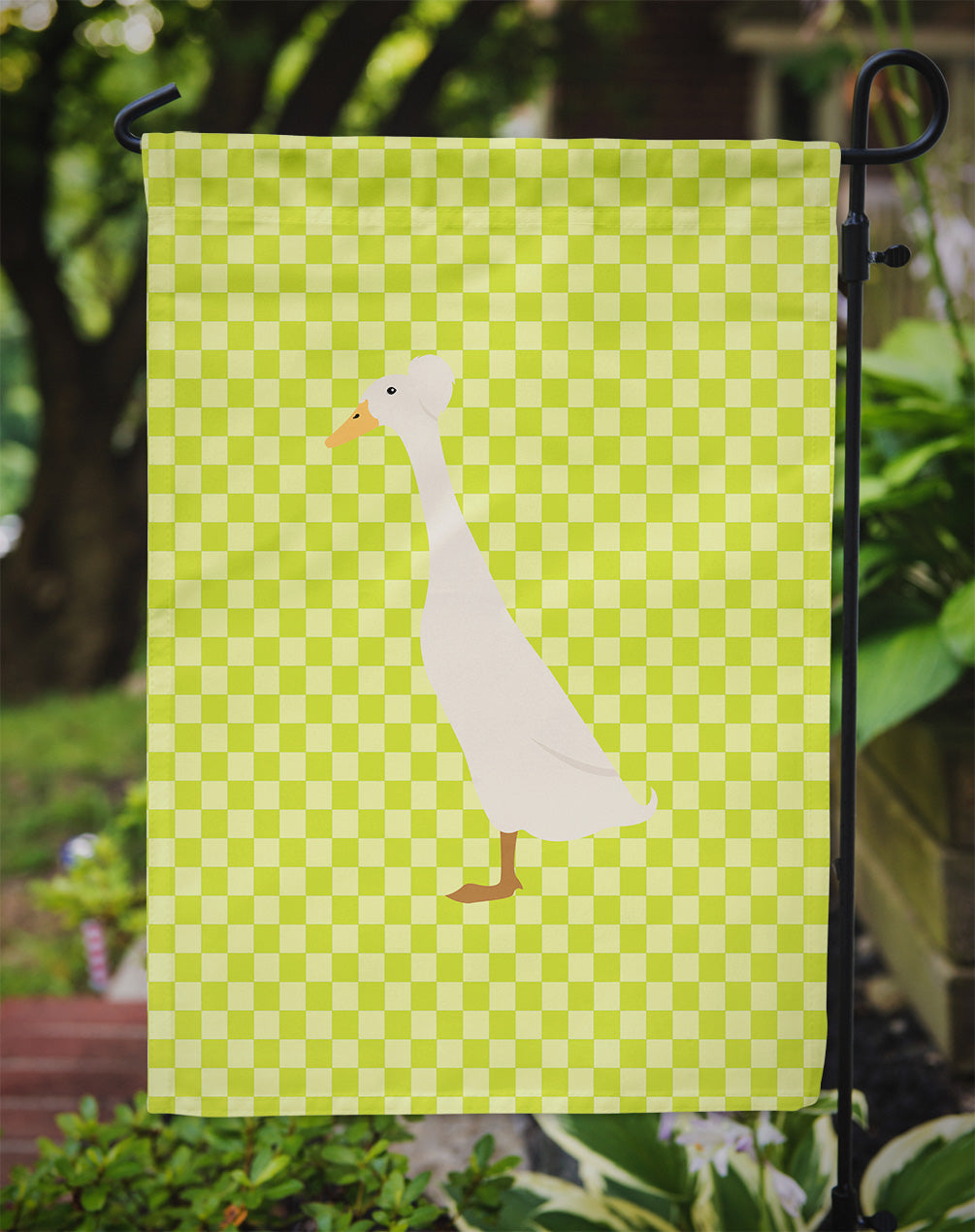 Bali Duck Green Garden Flag Mailbox Decorative Yard Banner Outside Patio Artwork for Flower Beds, Garden Size, Multicolor