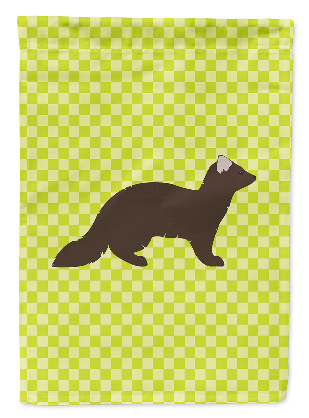 Sable Marten Green Garden Flag Mailbox Decorative Yard Banner Outside Patio Artwork for Flower Beds, Garden Size, Multicolor
