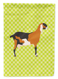 Anglo-nubian Nubian Goat Green Garden Flag Mailbox Decorative Yard Banner Outside Patio Artwork for Flower Beds, Garden Size, Multicolor