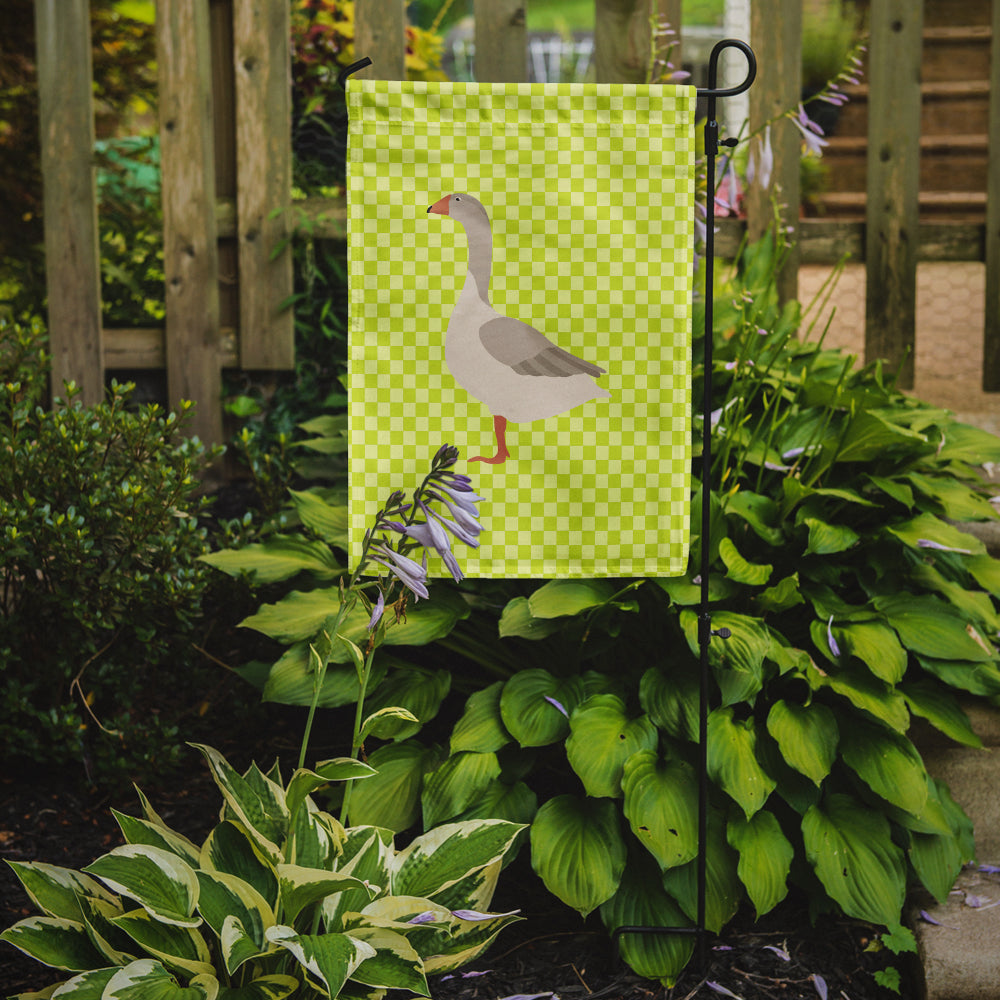 Steinbacher Goose Green Garden Flag Mailbox Decorative Yard Banner Outside Patio Artwork for Flower Beds, Garden Size, Multicolor