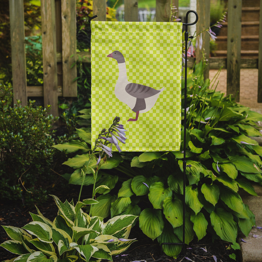 Buff Grey Back Goose Green Garden Flag Mailbox Decorative Yard Banner Outside Patio Artwork for Flower Beds, Garden Size, Multicolor