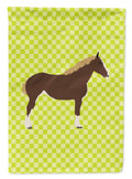 Percheron Horse Green Garden Flag Mailbox Decorative Yard Banner Outside Patio Artwork for Flower Beds, Garden Size, Multicolor