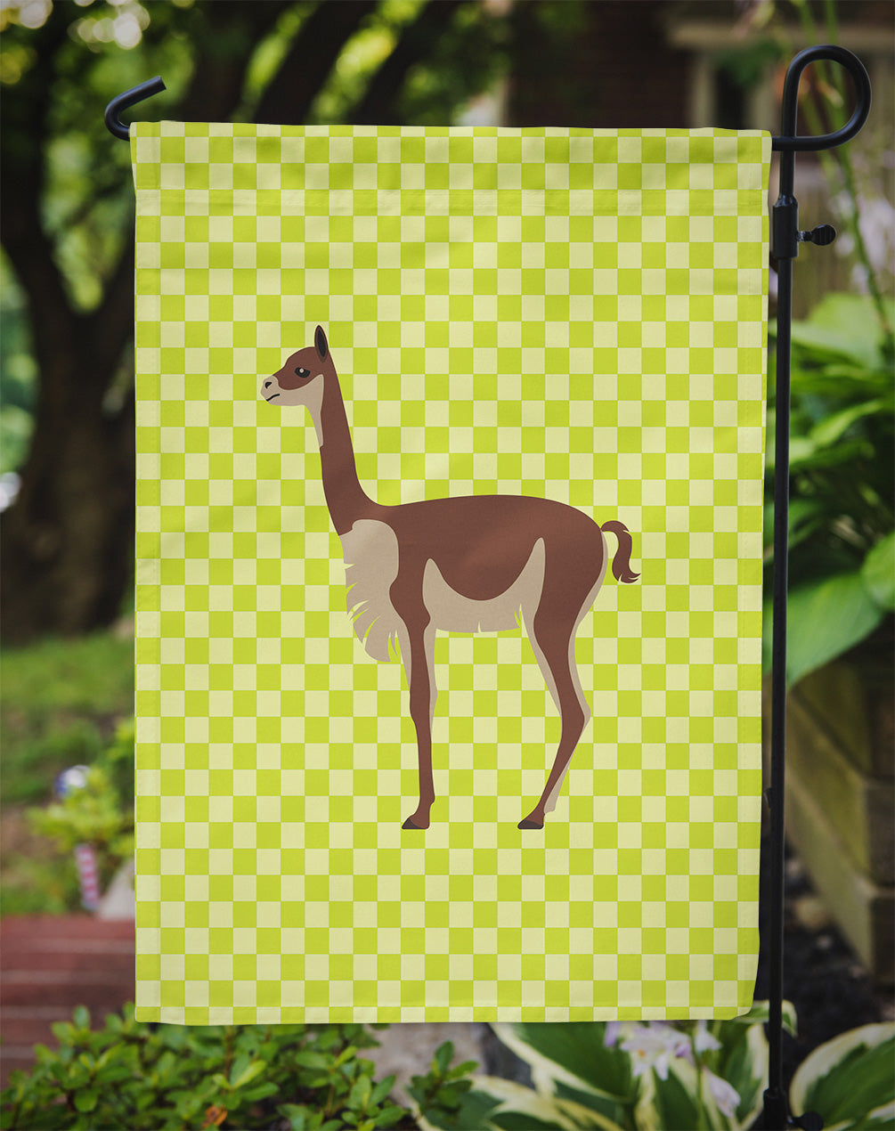 Vicugna or Vicuna Green Garden Flag Mailbox Decorative Yard Banner Outside Patio Artwork for Flower Beds, Garden Size, Multicolor