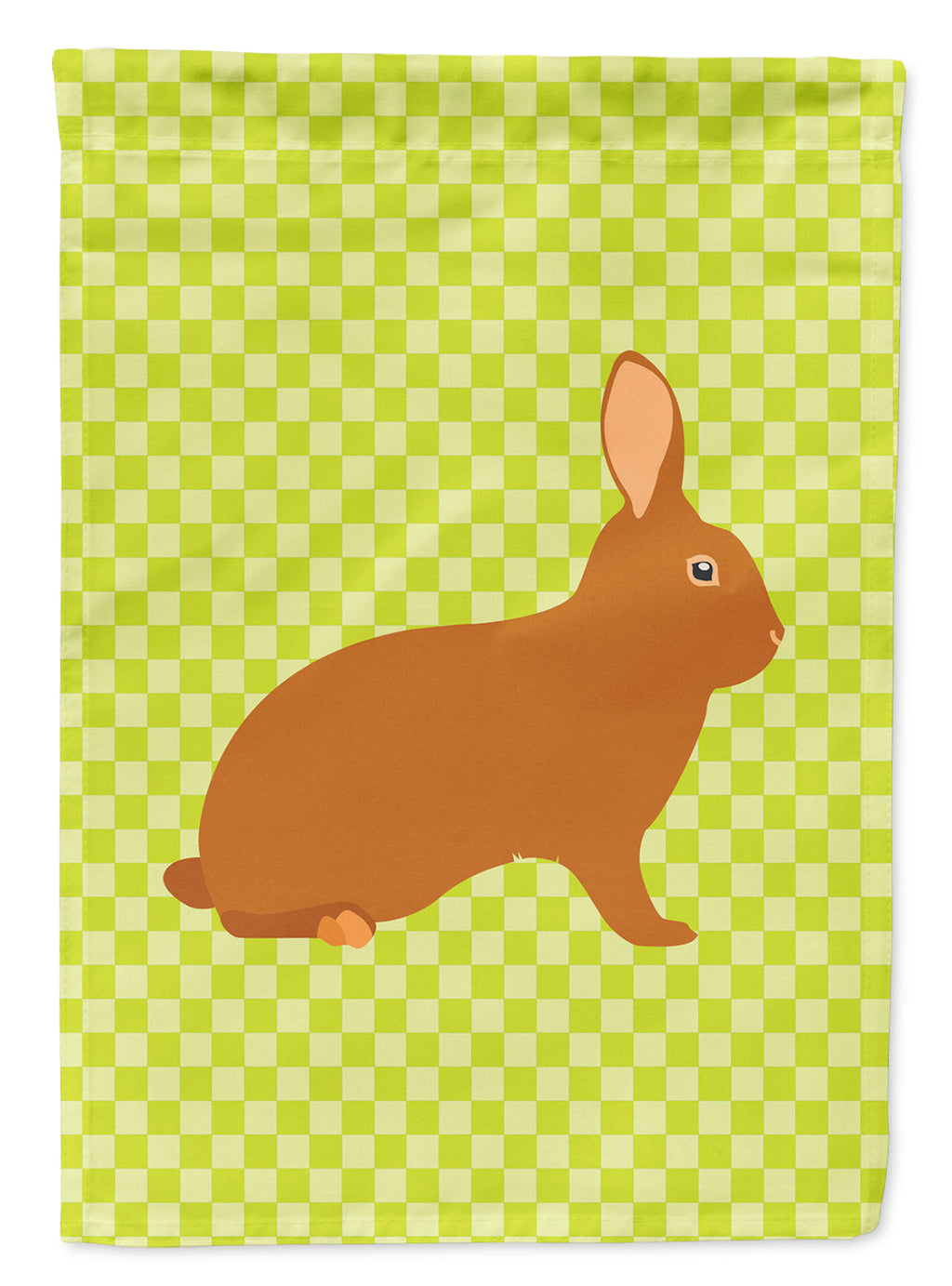 Rex Rabbit Green Garden Flag Mailbox Decorative Yard Banner Outside Patio Artwork for Flower Beds, Garden Size, Multicolor