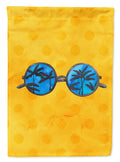 Sunglasses Yellow Polkadot Garden Flag Mailbox Decorative Yard Banner Outside Patio Artwork for Flower Beds, Garden Size, Multicolor