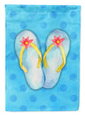 Flip Flops Blue Polkadot Garden Flag Mailbox Decorative Yard Banner Outside Patio Artwork for Flower Beds, Garden Size, Multicolor