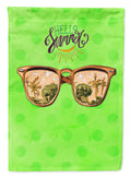 Beach Sunglasses Green Polkadot Garden Flag Mailbox Decorative Yard Banner Outside Patio Artwork for Flower Beds, Garden Size, Multicolor