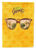 Beach Sunglasses Yellow Polkadot Garden Flag Mailbox Decorative Yard Banner Outside Patio Artwork for Flower Beds, Garden Size, Multicolor