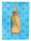 Message in a Bottle Blue Polkadot Garden Flag Mailbox Decorative Yard Banner Outside Patio Artwork for Flower Beds, Garden Size, Multicolor