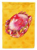 Crab Yellow Polkadot Garden Flag Mailbox Decorative Yard Banner Outside Patio Artwork for Flower Beds, Garden Size, Multicolor