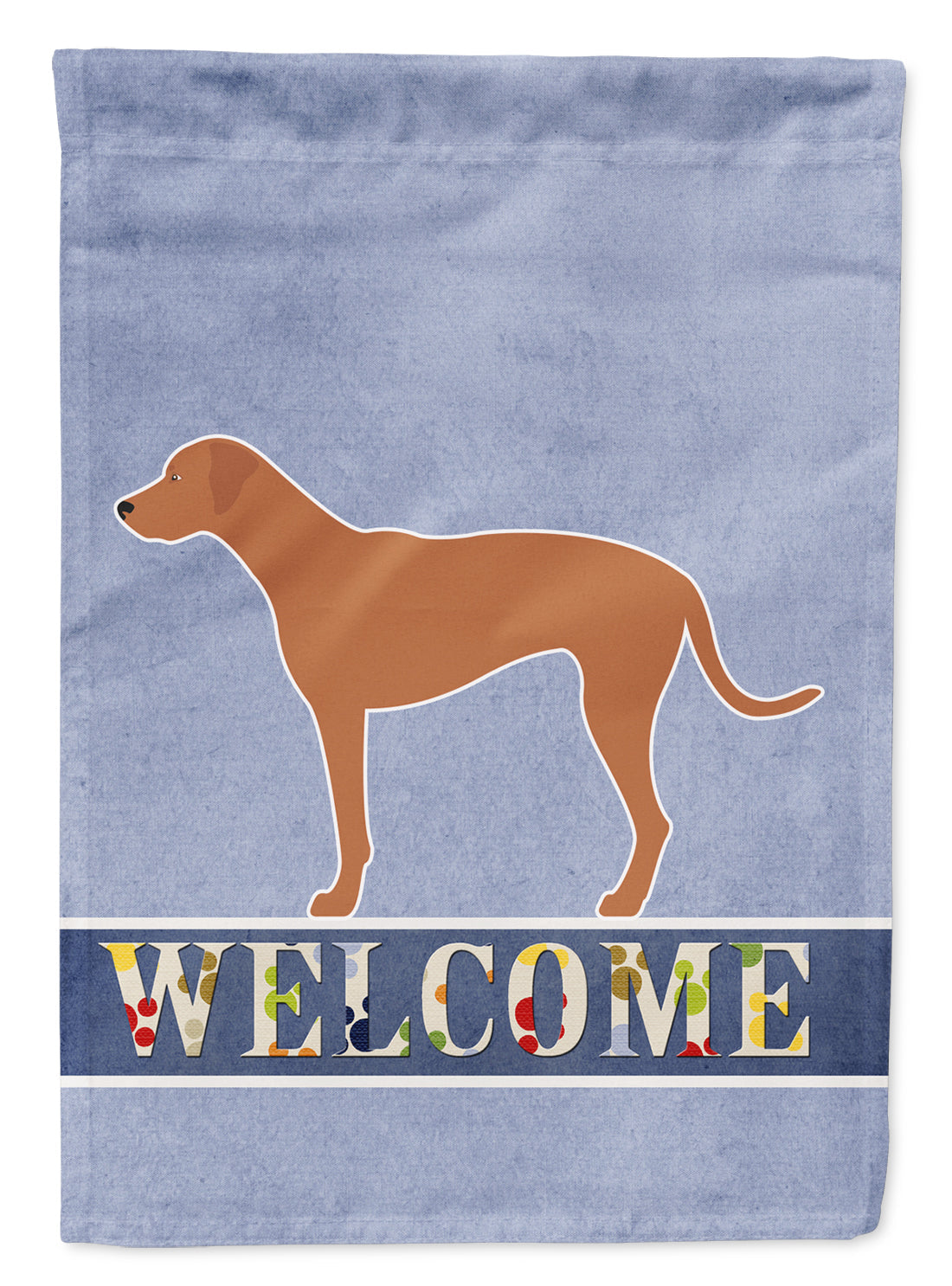 Rhodesian Ridgeback Welcome Garden Flag Mailbox Decorative Yard Banner Outside Patio Artwork for Flower Beds, Garden Size, Multicolor