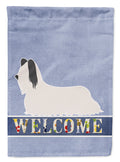 Skye Terrier Welcome Garden Flag Mailbox Decorative Yard Banner Outside Patio Artwork for Flower Beds, Garden Size, Multicolor