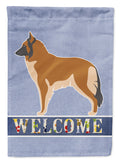 Belgian Tervuren Welcome Garden Flag Mailbox Decorative Yard Banner Outside Patio Artwork for Flower Beds, Garden Size, Multicolor