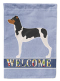 Brazilian Terrier Welcome Garden Flag Mailbox Decorative Yard Banner Outside Patio Artwork for Flower Beds, Garden Size, Multicolor