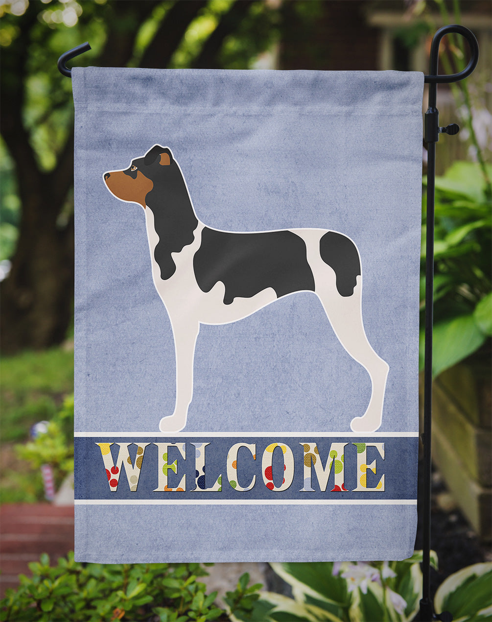 Brazilian Terrier Welcome Garden Flag Mailbox Decorative Yard Banner Outside Patio Artwork for Flower Beds, Garden Size, Multicolor