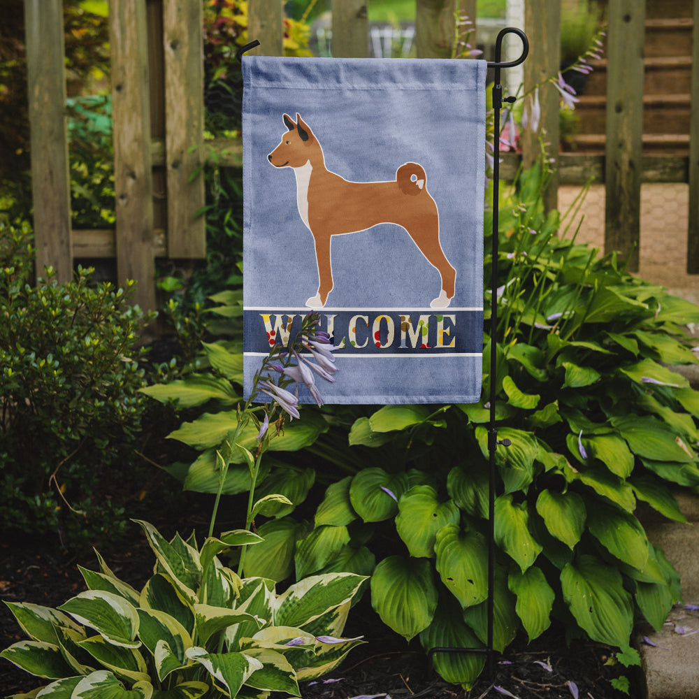 Telomian Welcome Garden Flag Mailbox Decorative Yard Banner Outside Patio Artwork for Flower Beds, Garden Size, Multicolor