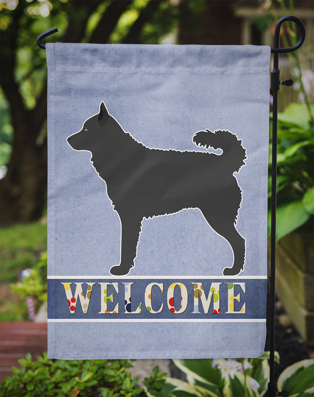 Mudi Welcome Garden Flag Mailbox Decorative Yard Banner Outside Patio Artwork for Flower Beds, Garden Size, Multicolor