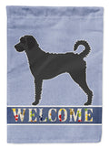 Labradoodle Welcome Garden Flag Mailbox Decorative Yard Banner Outside Patio Artwork for Flower Beds, Garden Size, Multicolor