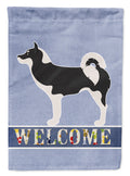 Greenland Dog Welcome Garden Flag Mailbox Decorative Yard Banner Outside Patio Artwork for Flower Beds, Garden Size, Multicolor