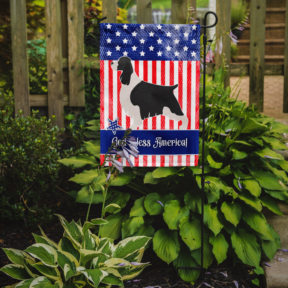 English Springer Spaniel American Garden Flag Mailbox Decorative Yard Banner Outside Patio Artwork for Flower Beds, Garden Size, Multicolor