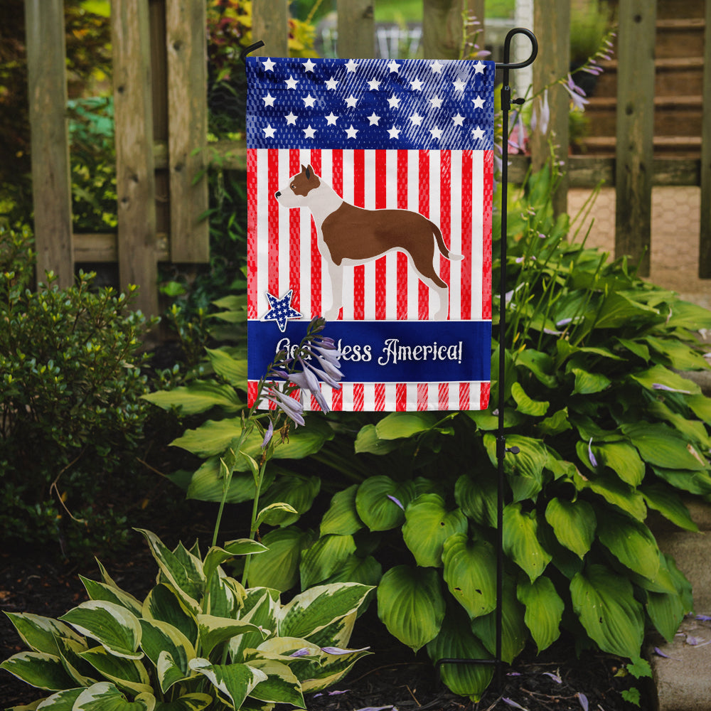 Pit Bull Terrier American Garden Flag Mailbox Decorative Yard Banner Outside Patio Artwork for Flower Beds, Garden Size, Multicolor