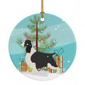 English Springer Spaniel Christmas Ceramic Ornament Christmas Tree Hanging Decorations for Home Christmas Holiday, Party, Gift, 3 in, Multicolor